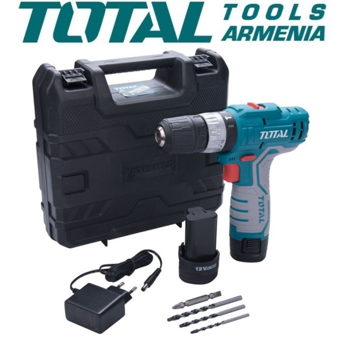 Cordless Impact Drill 12V/1.5A (TIDLI12201)