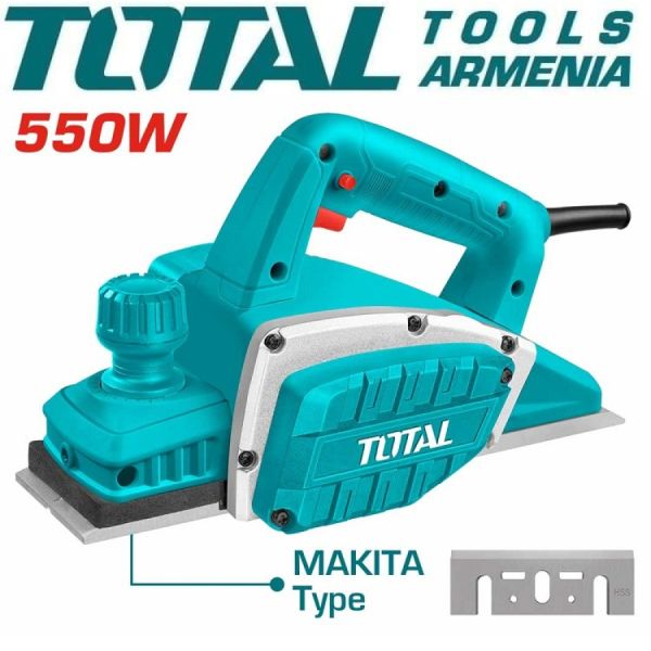 Электрорубанок 550 Вт (TL5508216)