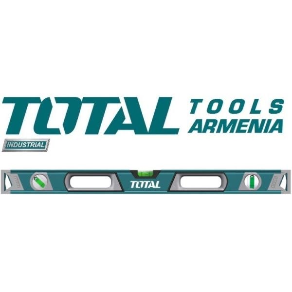 Уровень алюминиевый строительный 2000 мм (TMT22006)