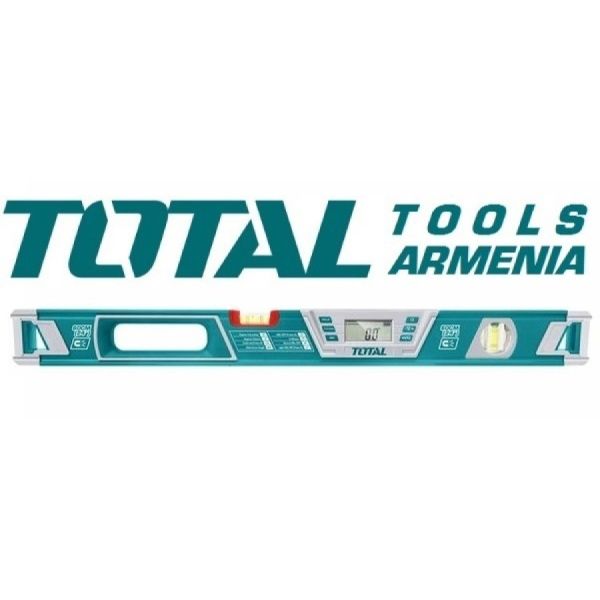 Уровень алюминиевый строительный 600 мм (TMT2606D)