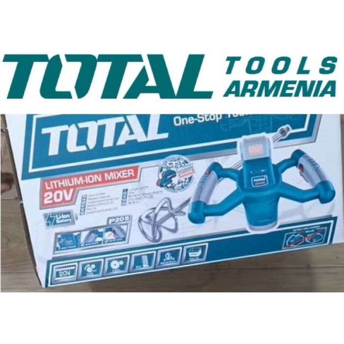 Строительный миксер 20 В/Регулятором Скорости (TMXLI2001)