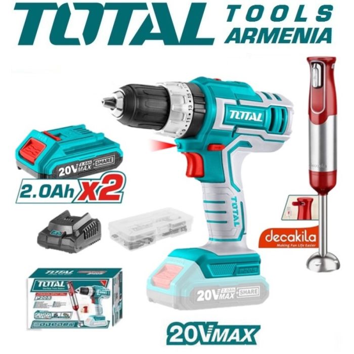 Li-Ion 2pcs Combo Kit 20V (TOSLI22112)