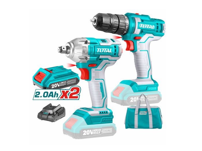 Ударный Гайковерт - Дрель Аккумуляторная 20 В/2 А (TCKLI2017)