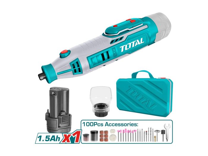 Lithium-ion grinder 12V TOTAL TMGLI12011
