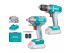 Li-ion Cordless 2 Pcs Combo Kit TOTAL TOSLI230702