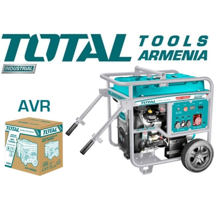 Генератор бензиновый (Стартерам) 12000 Вт    (TP1150006)