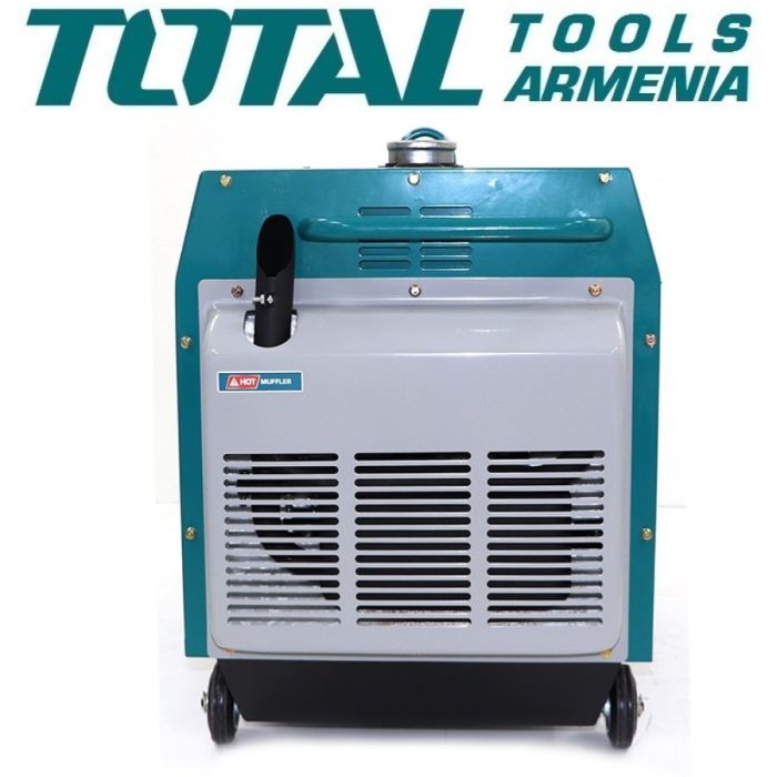 Дизельный генератор (стартер) Бесшумный  5000 Вт (TP250001-1)