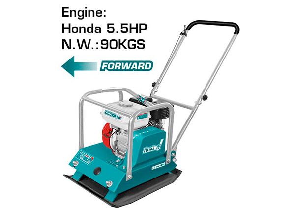 Бензиновый пластинчатый компактор 4 кВт / 5,5 л.с. / Honda GX160 (TP7100-1)