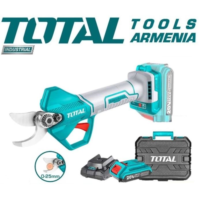 Аккумуляторный электрический секатор 20В (TSSLI202581)