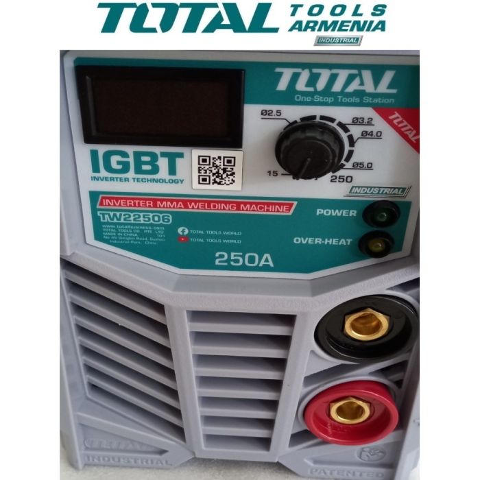 Сварочный аппарат 250 A Инвертор   ПРОМЫШЛЕННАЯ / INDUSTRIAL (TW22506)