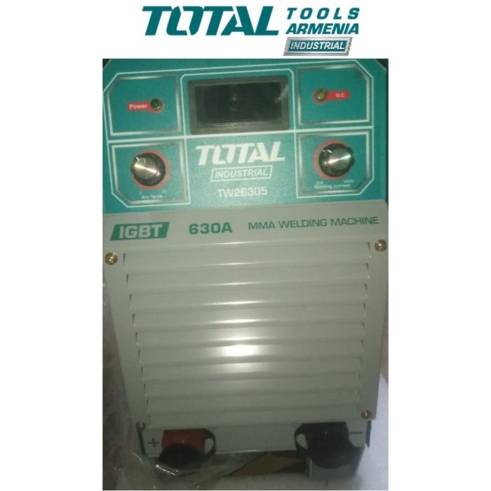 Сварочный аппарат 630 A /трехфазный/Инвертор/ПРОМЫШЛЕННАЯ (TW26305)