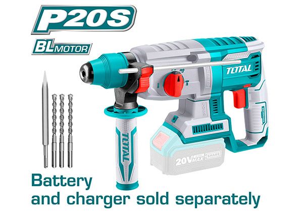 Литий-ионный Перфоратор 2 Дж /Бесщеточный Двигатель (TRHLI20228)