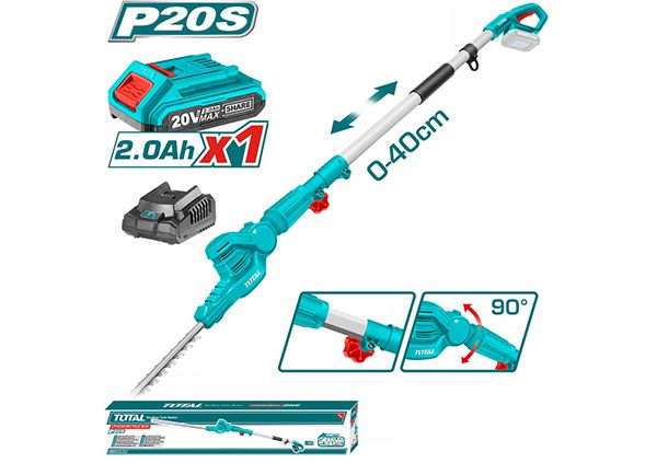 Литий-ионный кусторез 20В (TPHT2016012)