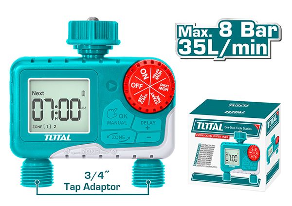 2-зонный цифровой таймер подачи воды (THHCQ9206)
