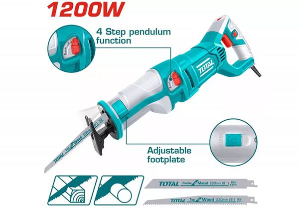 Մխոցավոր էլեկտրական սղոց 1200 Վտ TS1001201 24368