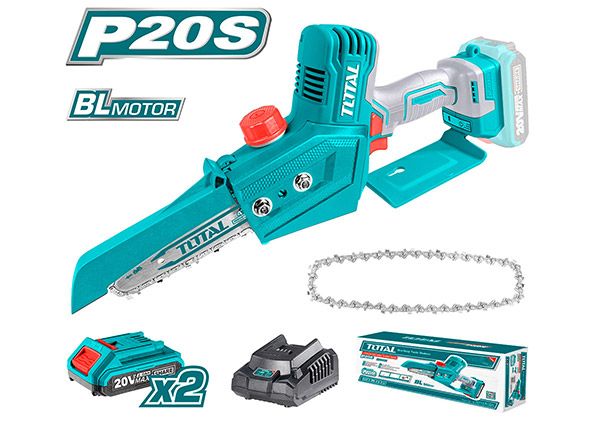 Սղոց մինի շղթայավոր 20 Վ 6" մարտկոցով (Լիթիում-իոնային) TGSLI20683 23470