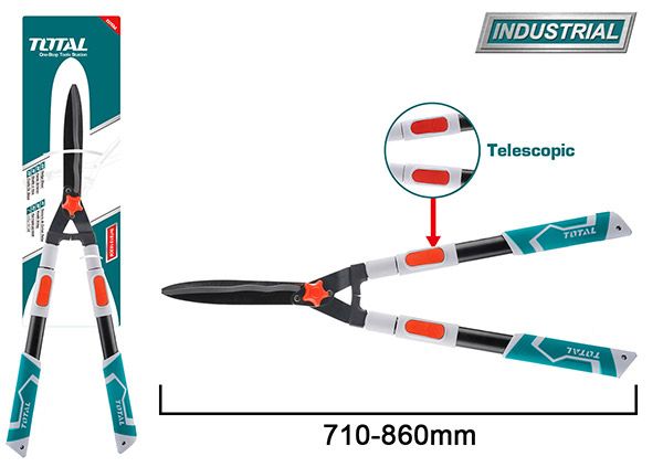 Телескопические ножницы для живой изгороди 710-860мм (THTS1516306)