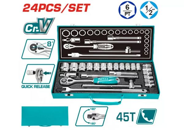 Ճռիկի հավաքածու 24կտոր TOTAL THT121242 24445