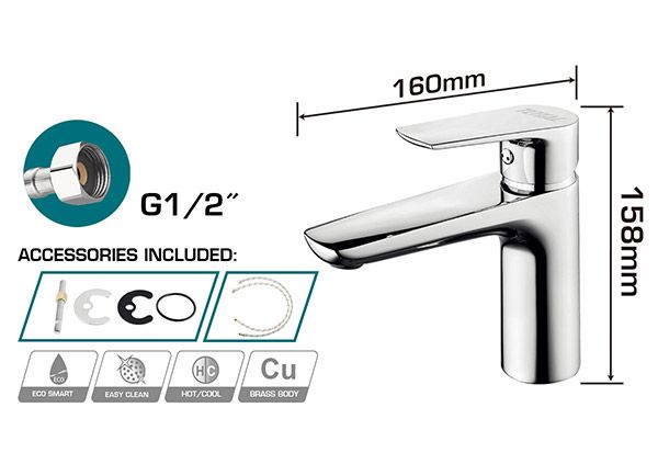 Ծորակ լվացարանի TSLBM11501