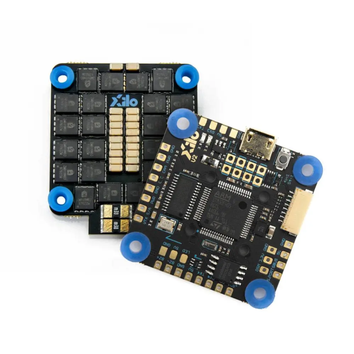 XILO Stax V2 Combo – F4 FC + F4 45A BLHeli_32 4-in-1 ESC